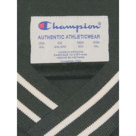 🔥Champion Black NC STATE WOLFPACK Lined Pullover Heavy Duty Nylon Wind Breaker - Picture 8 of 11